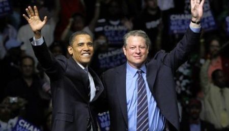 Obama chiama Al Gore per risolvere i problemi climatici