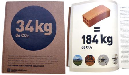 34 kg di CO2 per fare un libro. Quanto emetterà la vostra casa?
