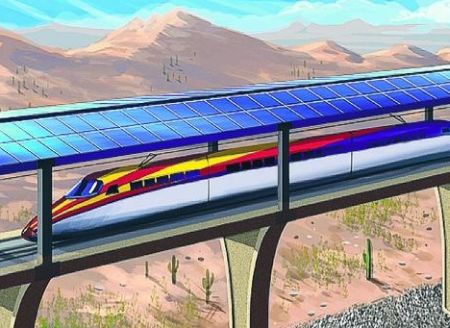 Partono i primi progetti per il treno solare negli Usa