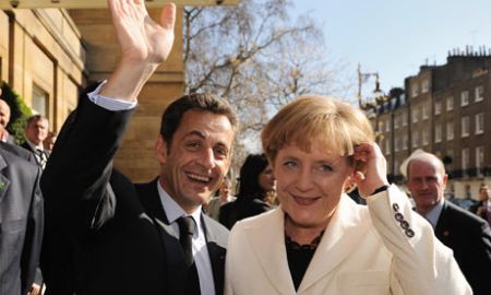 Nicolas-Sarkozy-Angela Merkel
