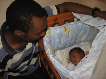 neonato africano