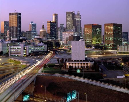 Atlanta, la città più inquinata d'America; Las Vegas la più pulita