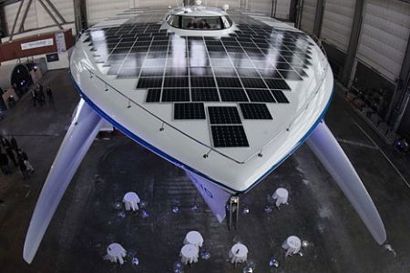 Ultimata la più grande nave solare del mondo