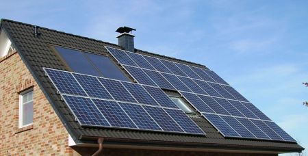 pannelli solari sul tetto