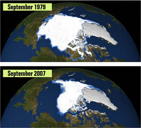 Lo scioglimento dei ghiacciai artici è peggiore del previsto