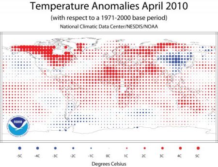 Aprile, nuovo record di caldo: il riscaldamento globale si fa sentire sempre più