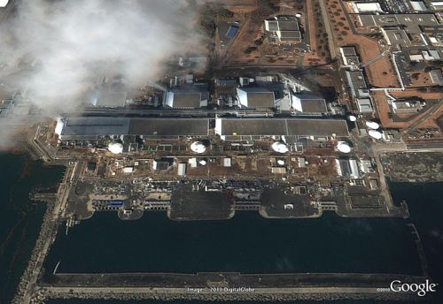 Giappone prima e dopo il terremoto su Google Earth