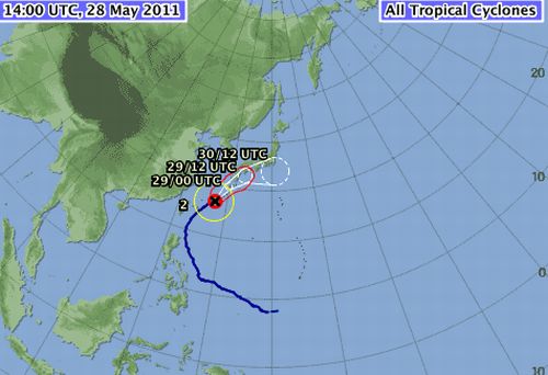 Fukushima, piove sul bagnato: in arrivo il tifone Songda. La centrale non è pronta