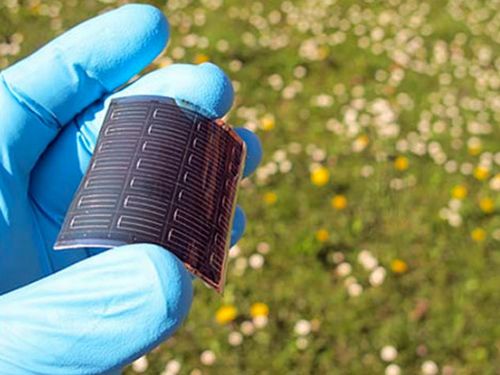 Celle solari flessibili battono il record di efficienza