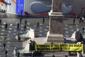 Greenpeace, campagna Enel carbone