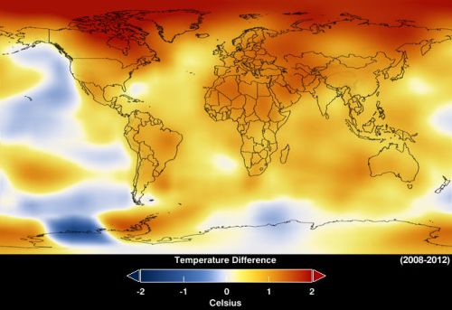 riscaldamento globale record 2012