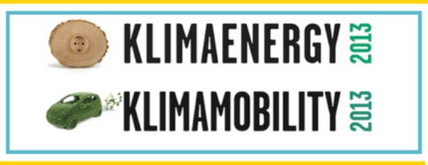 Ecologia, Klimaenergy e Klimamobility 2013: tutte le novità del settore