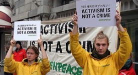Greenpeace, proteste in tutto il mondo per la liberazione degli attivisti in Russia