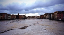Piena Arno a Pisa 6