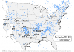 terremoti e fracking USA