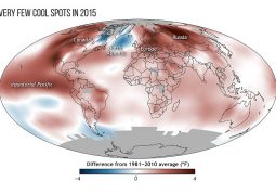 Riscaldamento globale 2015 NOAA
